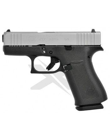 Pistole Glock 43X Silver Slide