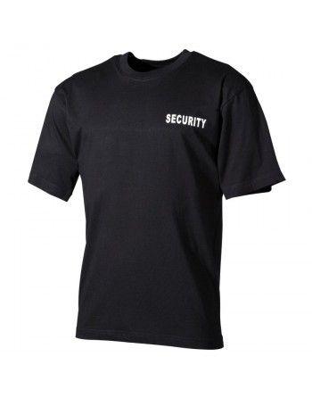 Tričko s potiskem SECURITY (bílá)