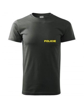 Tričko s potiskem POLICIE