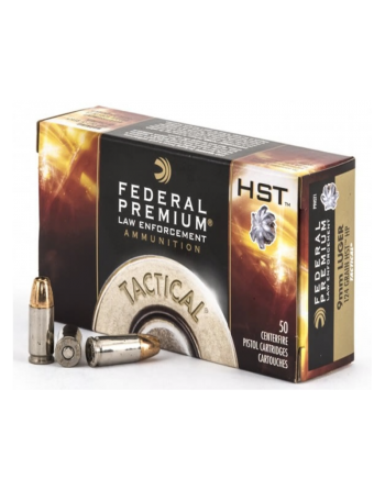 Náboje Federal Tactical Premium, 9mm, 124GR, HST JHP - bal. 50ks