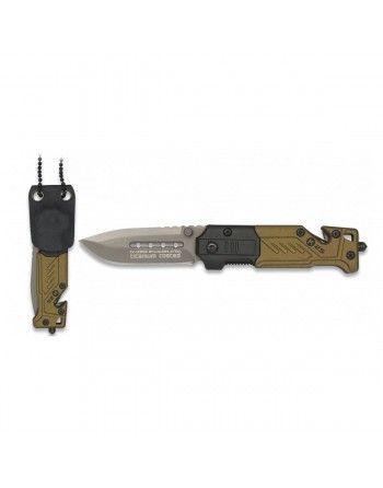 Nůž zavírací 19652 záchranář KHAKI
