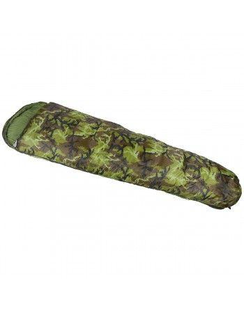 Spacák mumie dvouvrstvý maskovaný vzor 95 les