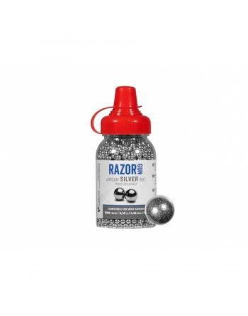 Ocelové broky RazorGun Silver 4,46 mm 1500ks