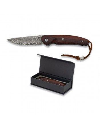 Nůž zavírací 18719 rukojeť DŘEVO