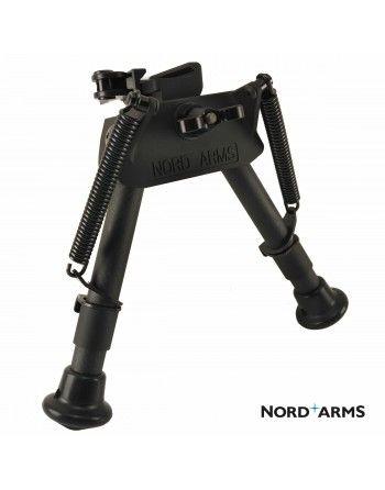 Dvojnožka Nord Arms Type 1 nízká, carbon, QAS