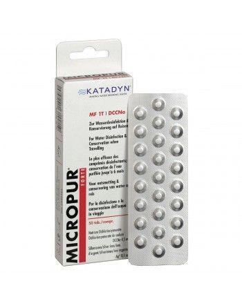 Tablety Katadyn pro dezinfekci vody MICROPUR FORTE MF 1T...