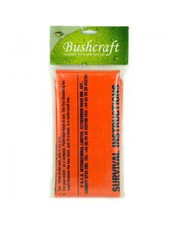 Spacák nouzový s instrukcemi ORANŽOVÝ