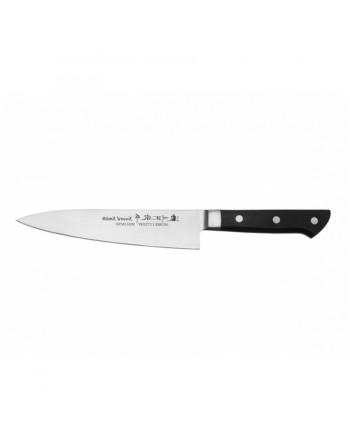 Kuchařský nůž z nerezové oceli SATAKE SATORU KITCHEN černý 18 cm