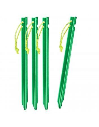 Kolík hliníkový 4ks ZELENÝ