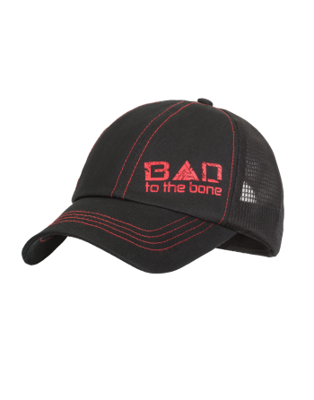 Kšiltovka Bad To The Bone Feed Cap - Černá