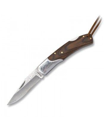 Zavírací nůž Albainox damascus 6.5cm