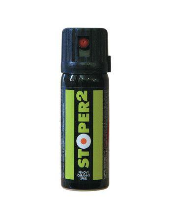 Sprej obranný STOPER2 pěnový 40ml s klipem