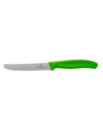 Victorinox nůž zubatý 11 cm zelená