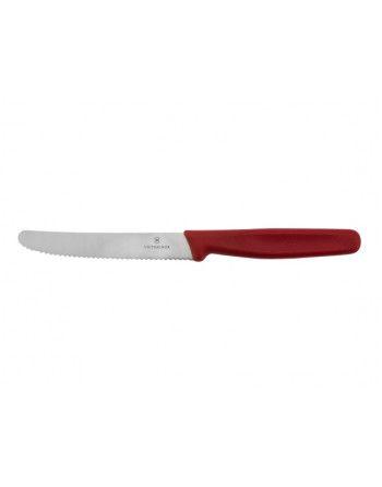 Victorinox nůž zubatý 11 cm červená