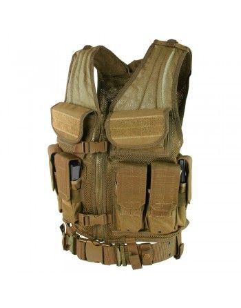 Vesta taktická ELITE TACTICAL - COYOTE BROWN