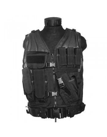 Vesta taktická CROSSDRAW USMC ČERNÁ