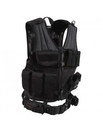 Vesta taktická CROSS DRAW MOLLE ČERNÁ