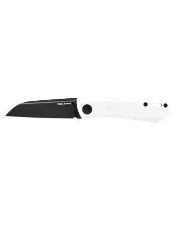 Zavírací nůž Real Steel RSK Solis Lite černobílý