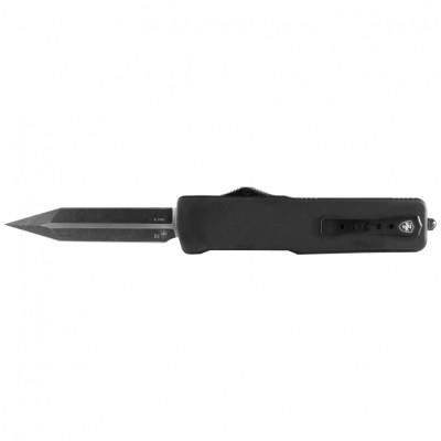Templar Knife Large Zinc Black Rubber Dagger Black