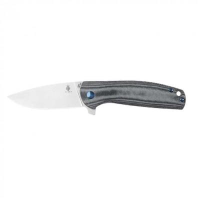 Kizer Laconico Gemini Knife Black Micarta V3471N4 černý
