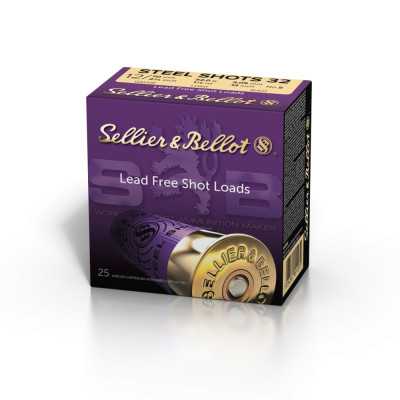 Náboje S&B 16x67,5 Steel Shot 26g 3,05mm - Bal. 25ks
