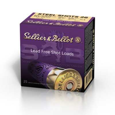 Náboje S&B 12x70 Steel Shot 28g 4,06 mm - Bal. 25ks