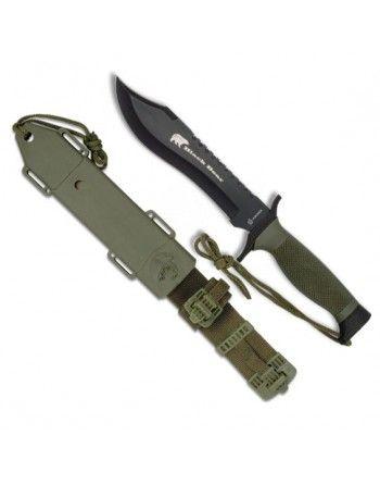 Nůž BLACK BEAR s pevnou čepelí ZELENÝ