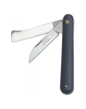 Nůž roubovací+očkovací NEREZ střenka PLAST ČERNÁ