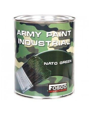 Barva ARMY nátěrová 1l ZELENÁ NATO