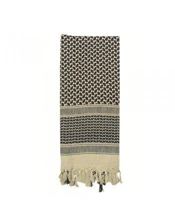 Šátek SHEMAGH 105 x 105 cm KHAKI