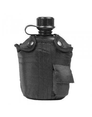 Láhev polní US IMPORT 1l s obalem ČERNÁ